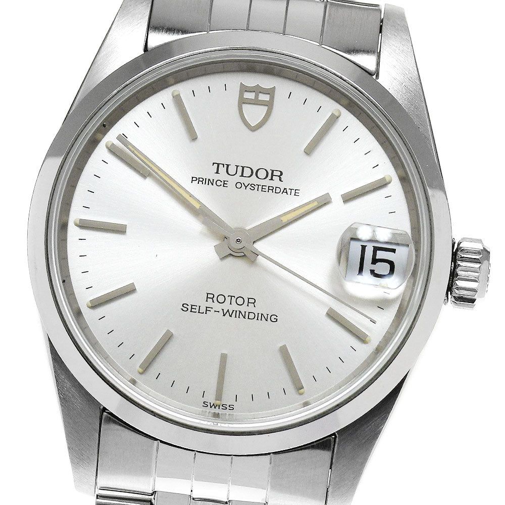 TUDOR Prince Oyster Date 72000 cal.2824-2 Silver Dial Automatic Boy's_842719