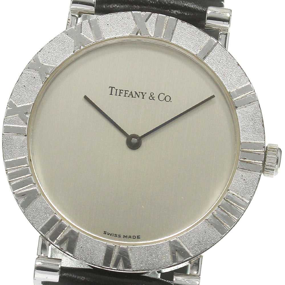 TIFFANY&Co. Atlas D286753 Silver Dial Quartz Men's Watch_842720