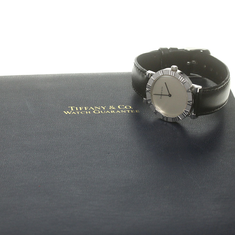 TIFFANY&Co. Atlas D286753 Silver Dial Quartz Men's Watch_842720