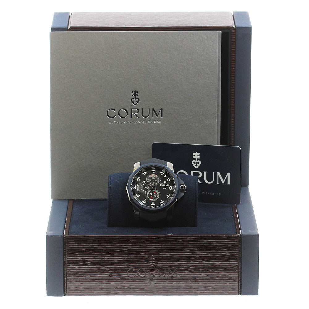 CORUM Admiral&#39;s Cup Male 48 01.0005 black Dial Automatic Men's Watch_842726
