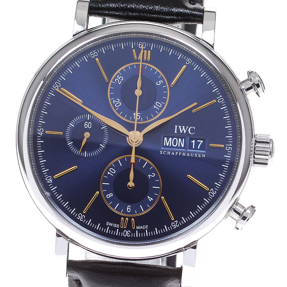 IWC SCHAFFHAUSEN Portofino IW391036 Chronograph day date Automatic Men's_842746