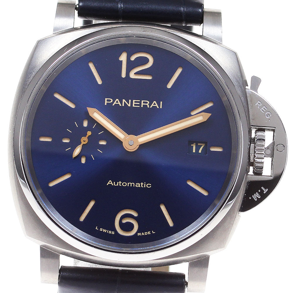 PANERAI Luminor Due PAM00927 Date Navy Dial Automatic Men's Watch_842753