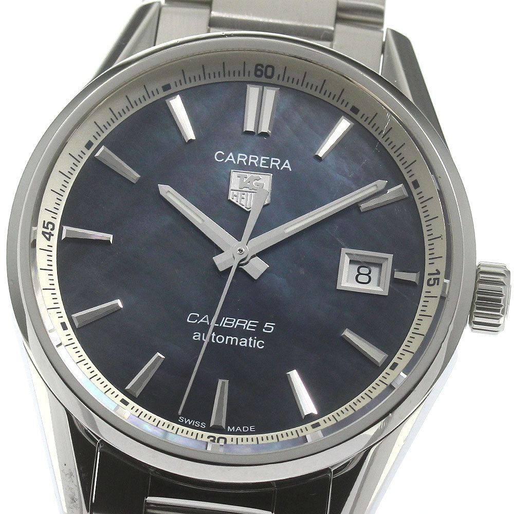TAG HEUER Carrera WAR211G.BA0782 Caliber 5 Japan Limited Black shell Dial Automatic Men's Watch_842796