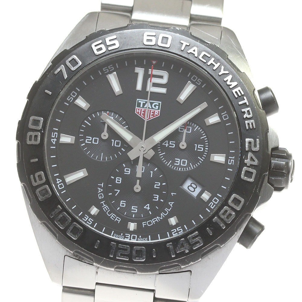 TAG HEUER Formula 1 CAZ1010 Chronograph black Dial Quartz Men's Watch_842866