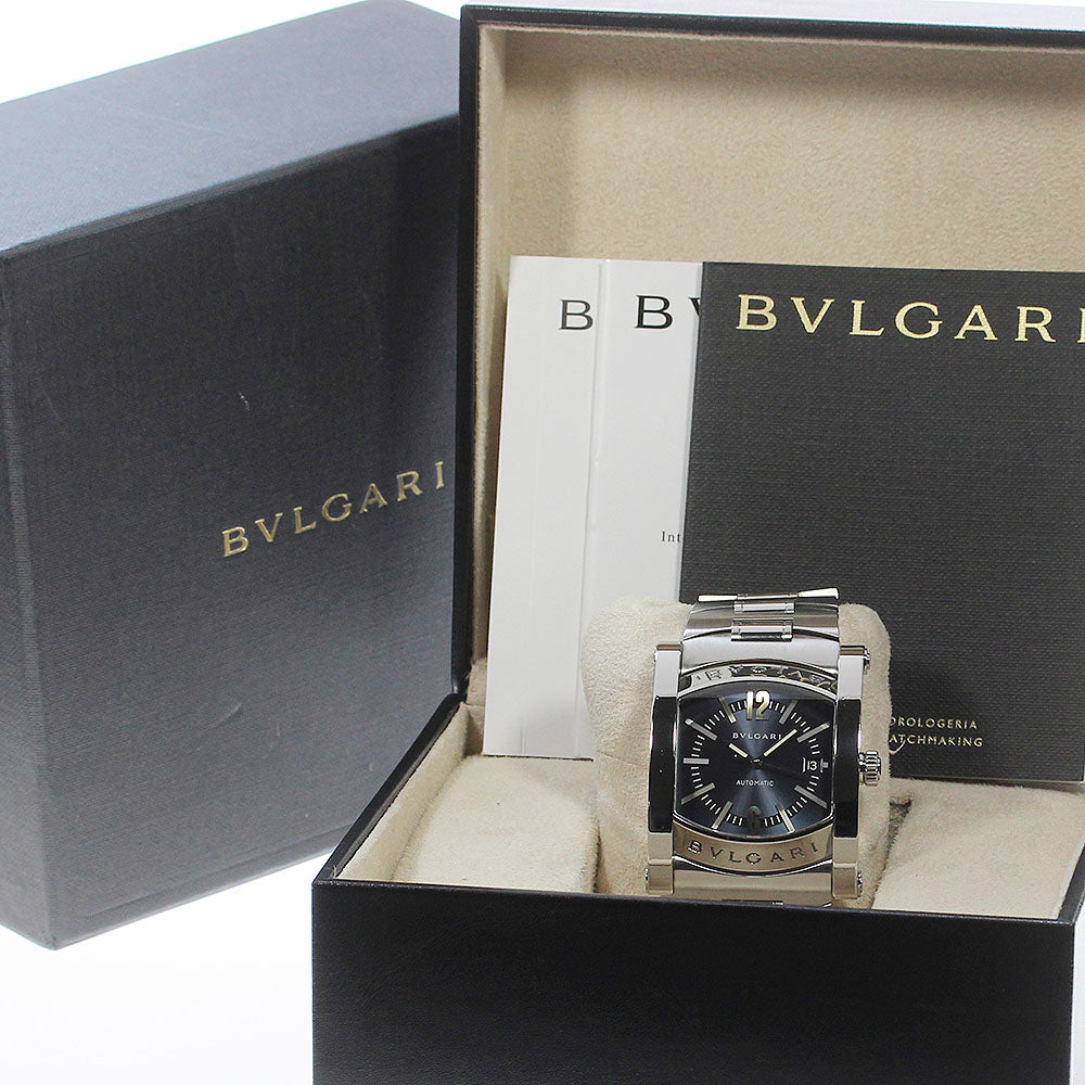 BVLGARI Assioma AA48S Date gray Dial Automatic Men's Watch_842884