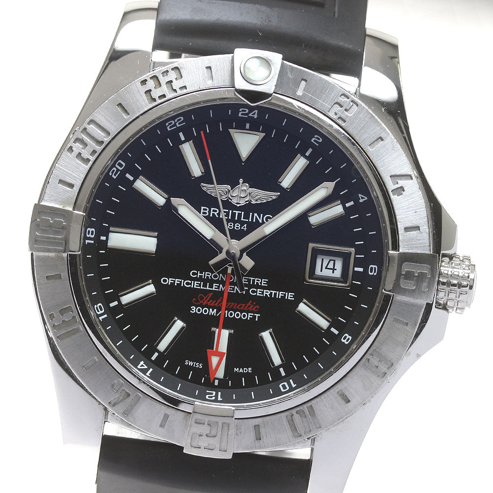 BREITLING Avenger II GMT A32390 Date black Dial Automatic Men's Watch_842885