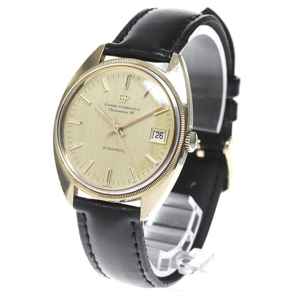 GIRARD PERREGAUX Gyromatic 9805MA K18YG Date Automatic Men's Watch_842946
