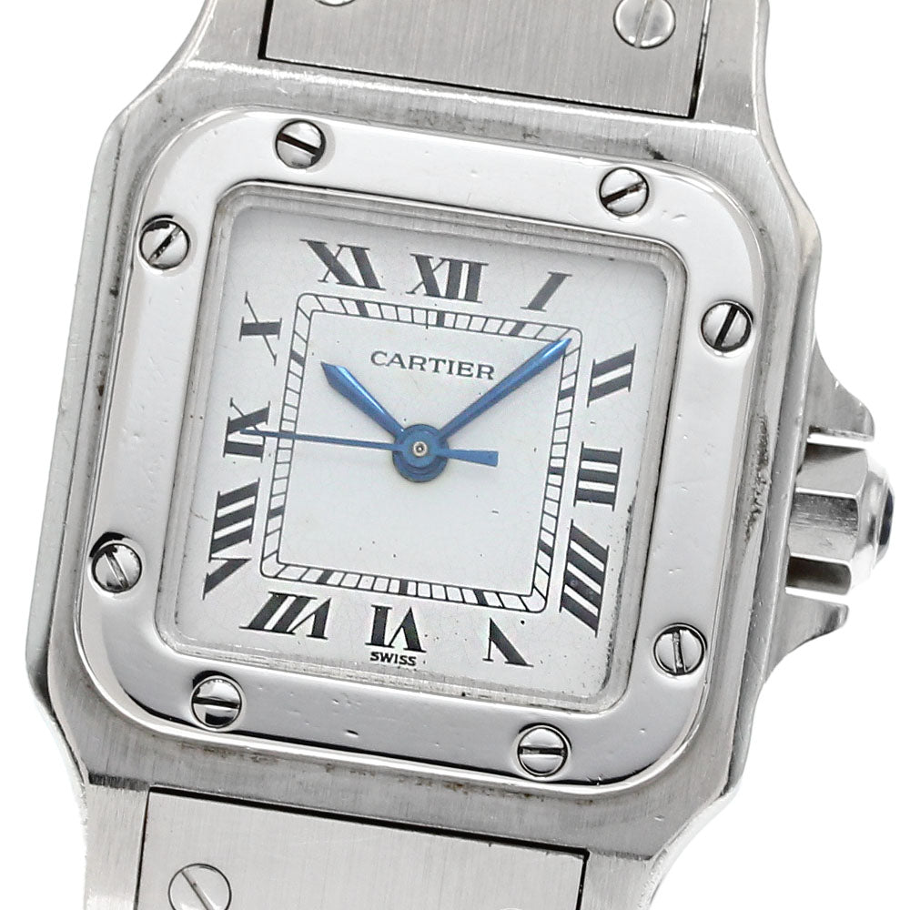 CARTIER Santos GalbeeSM white Dial Automatic Ladies Watch_842970