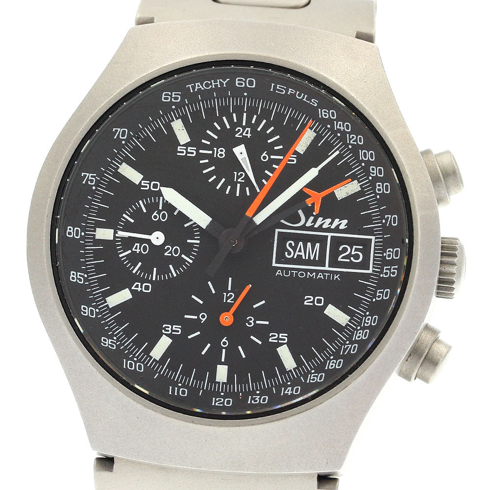Sinn 157 Chronograph day date black Dial Automatic Men's Watch_842983