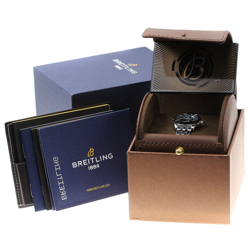 BREITLING Galactic 29 W72348 Date Navy Dial Quartz Ladies Watch_842985