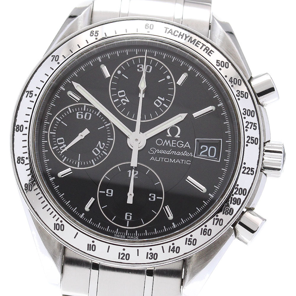 OMEGA Speedmaster 3513.50 Chronograph Black Dial Automatic Men's Watch_843040
