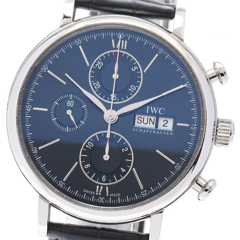 IWC SCHAFFHAUSEN Portofino Chronograph Laureus IW391019 Automatic Men's _843055