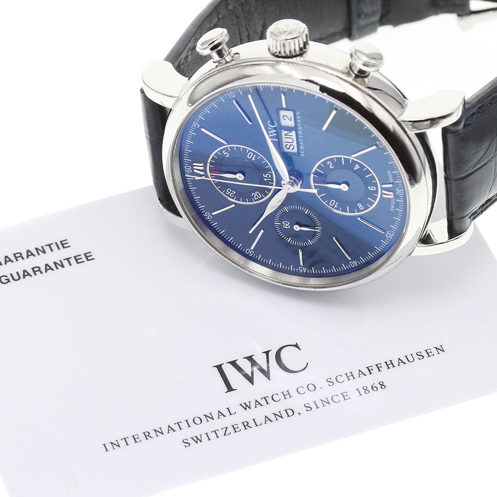 IWC SCHAFFHAUSEN Portofino Chronograph Laureus IW391019 Automatic Men's _843055