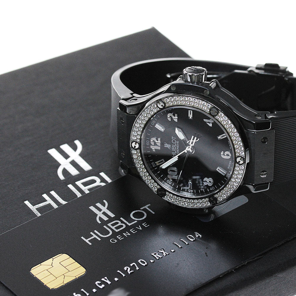 HUBLOT Big Bang Black Magic 361.CV.1270.RX.1104 Diamond QZ Boy's Watch_843093