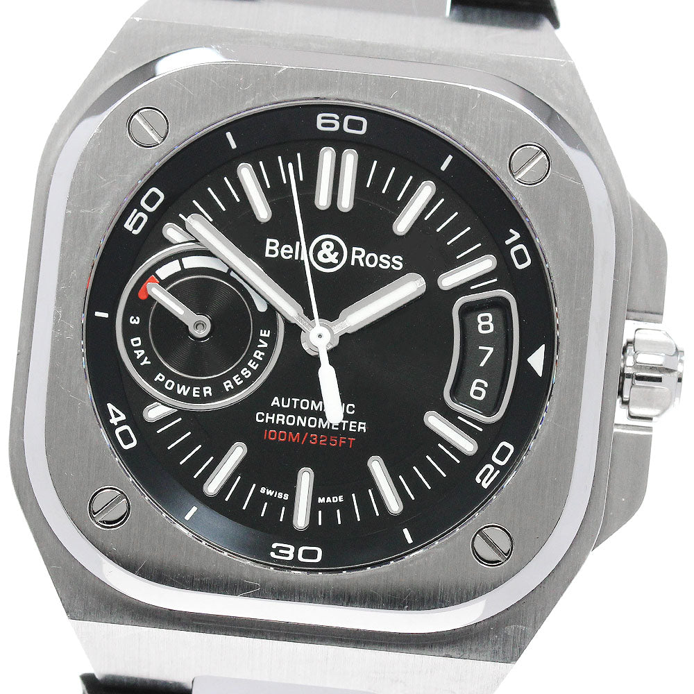 Bell＆Ross BR-X5 Black Steel BRX5-BL-ST/SRB Date Automatic Men's Watch_843098
