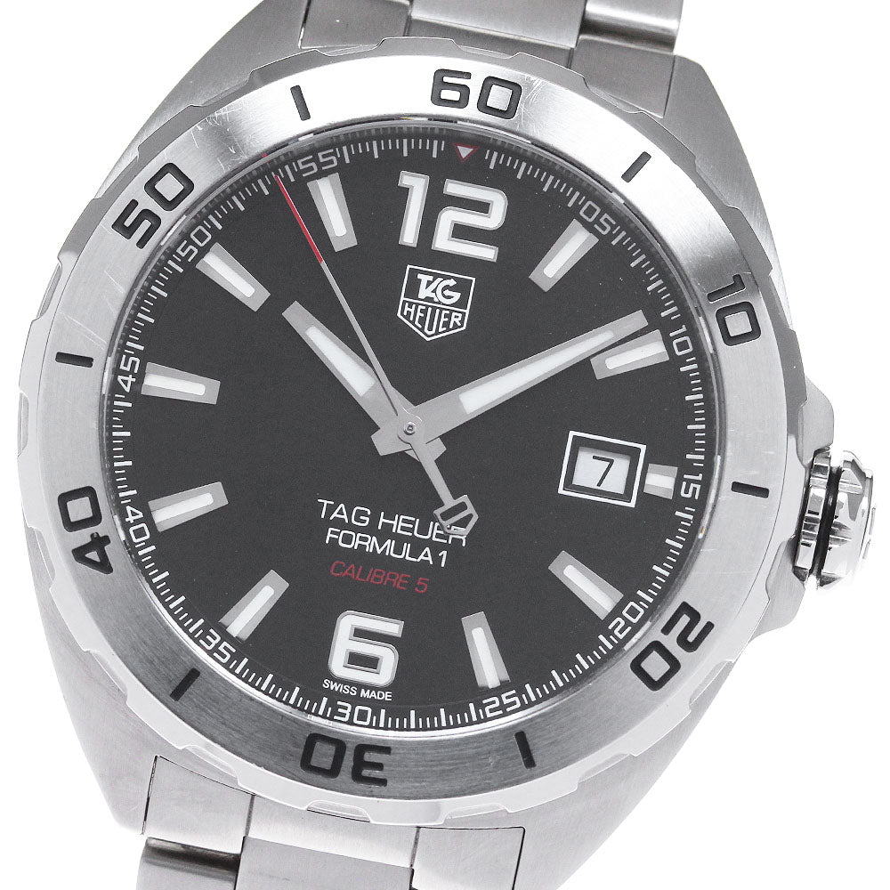 TAG HEUER Formula 1 caliber 5 WAZ2113 Date black Dial Automatic Men's_843108
