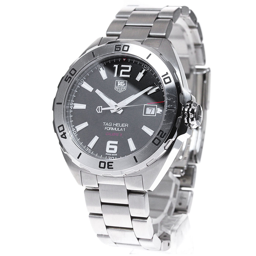 TAG HEUER Formula 1 caliber 5 WAZ2113 Date black Dial Automatic Men's_843108