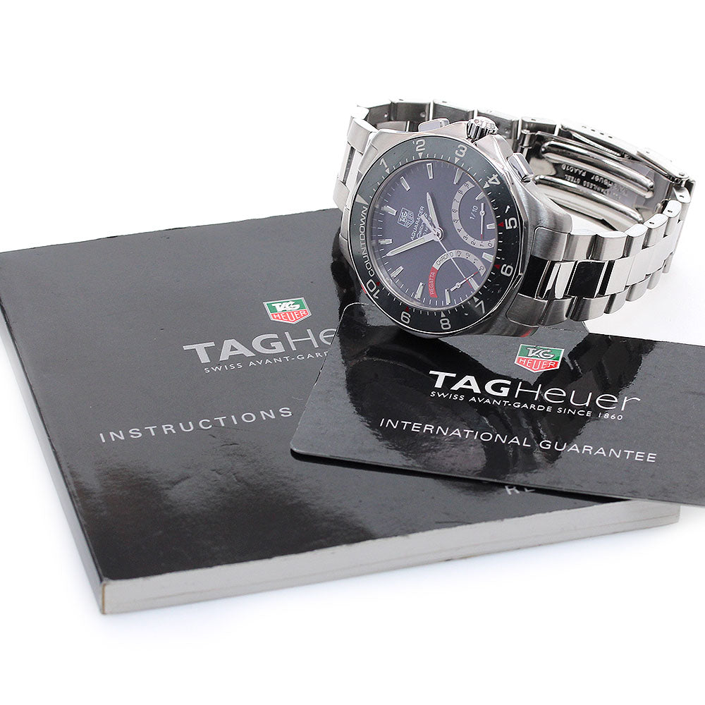 TAG HEUER Aquaracer Regatta Caliber S CAF7111.BA0803 Quartz Men's Watch_843109