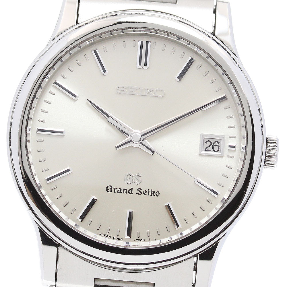 SEIKO Grand Seiko SBGF013/8J56-7000 Date Silver Dial Quartz Men's Watch_843119