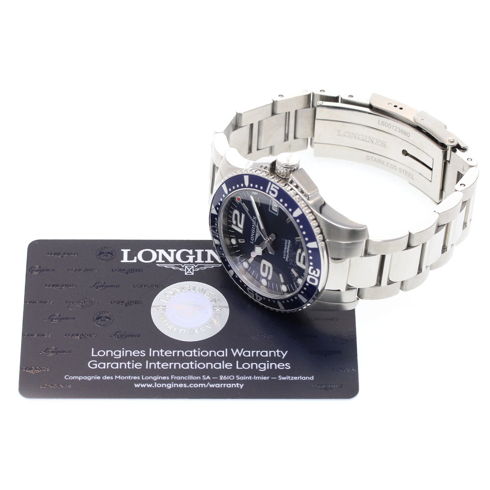 LONGINES Hydro Conquest L3.741.4 Date blue Dial Automatic Men's Watch_843130