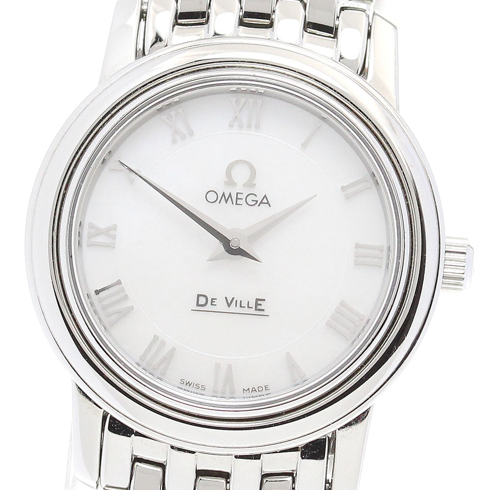 OMEGA De Ville Prestige 4570.71 White shell Dial Quartz Ladies Watch_843167