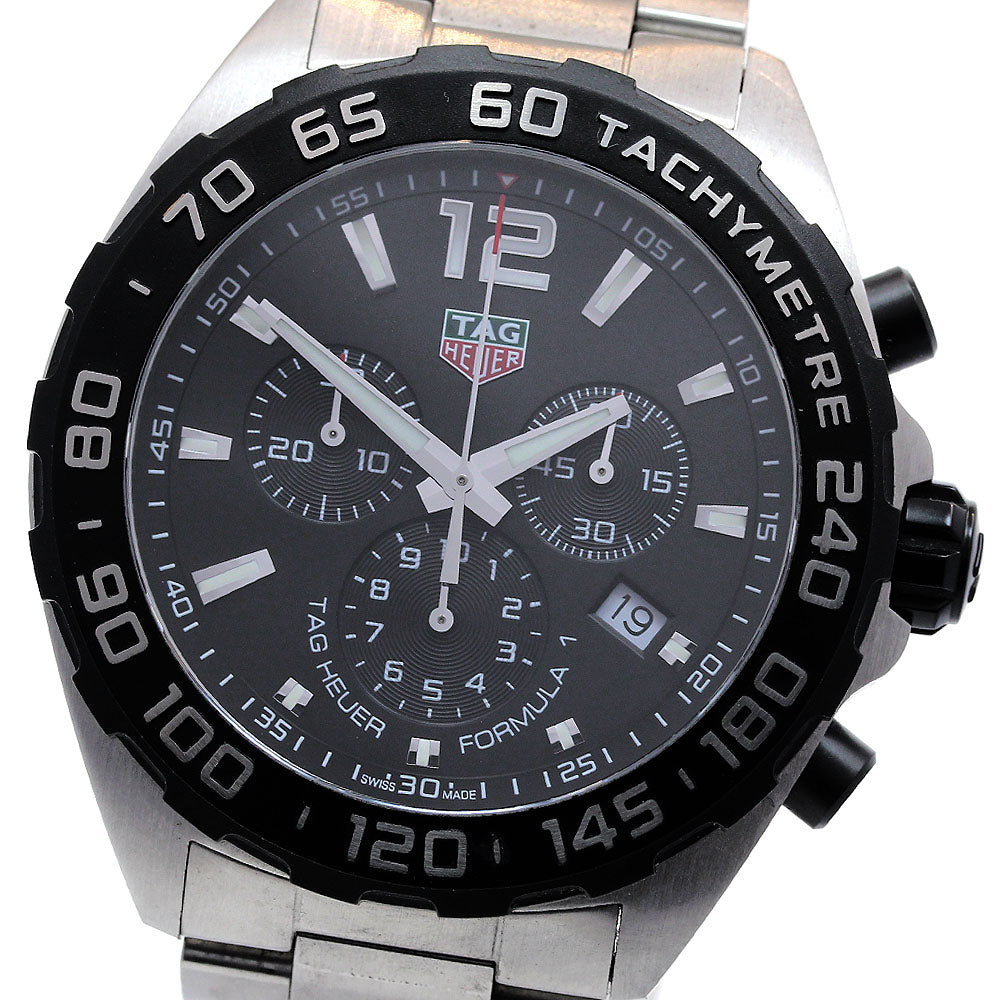 TAG HEUER Formula 1 CAZ1010 Chronograph Black Dial Quartz Men's Watch_843183