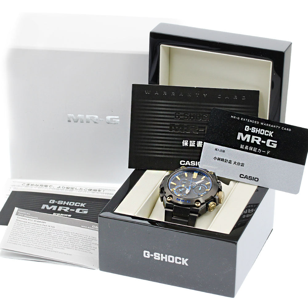 CASIO G-SHOCK MRG-B2000B-1AJR KACHIIRO Solar Powered Radio Men's Watch_843265