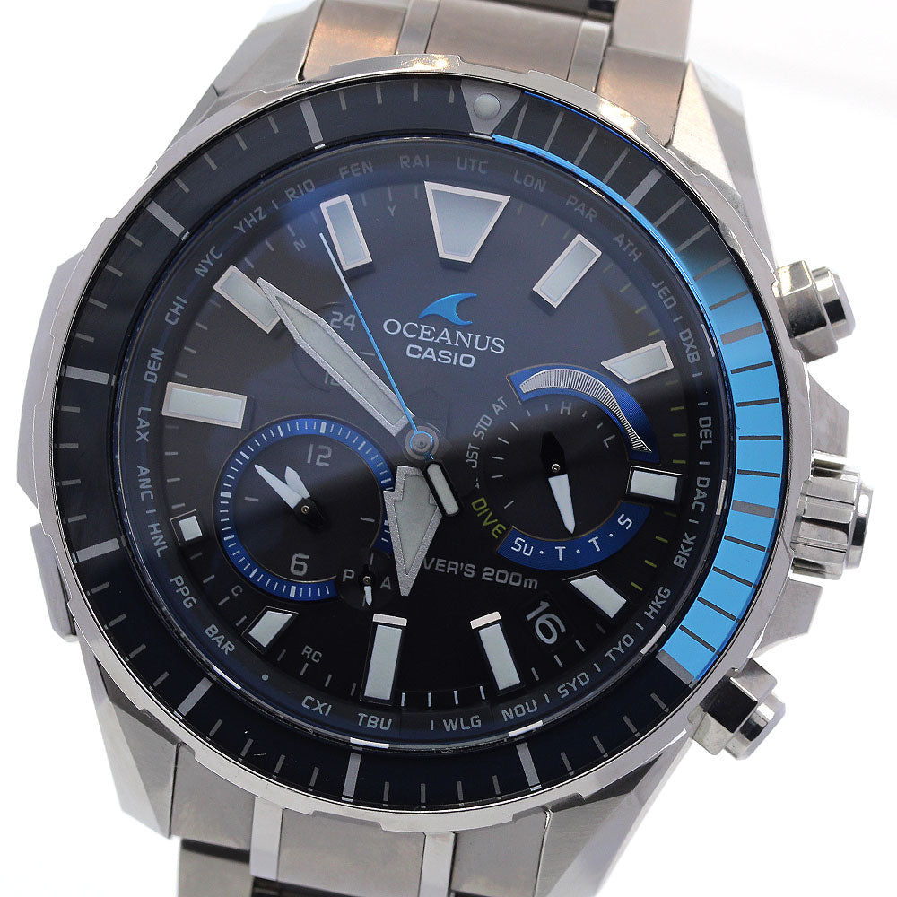 CASIO Oceanus Cacharo OCW-P2000-1AJF Bluetooth Solar Powered Radio Men's_843272