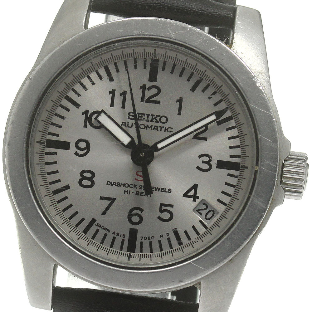 SEIKO mechasus high beat SCFF003/4S15-7020 red suspension Silver Dial Automatic Boy's Watch_843288