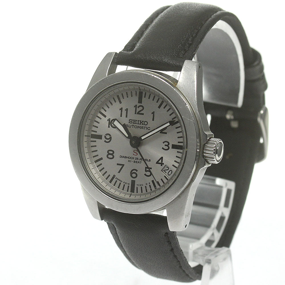 SEIKO mechasus high beat SCFF003/4S15-7020 red suspension Silver Dial Automatic Boy's Watch_843288