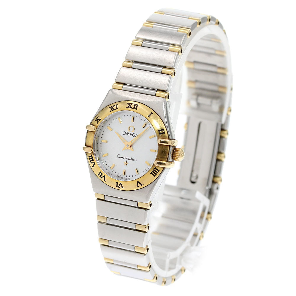 OMEGA Constellation Mini 1362.70 YG2 tone harf bar Quartz Ladies Watch_842766