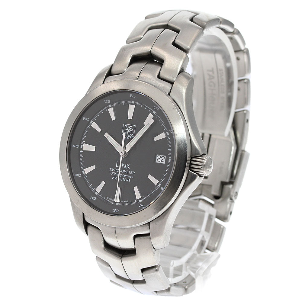 TAG HEUER Link WJF5110 Date black Dial Automatic Men's Watch_843398