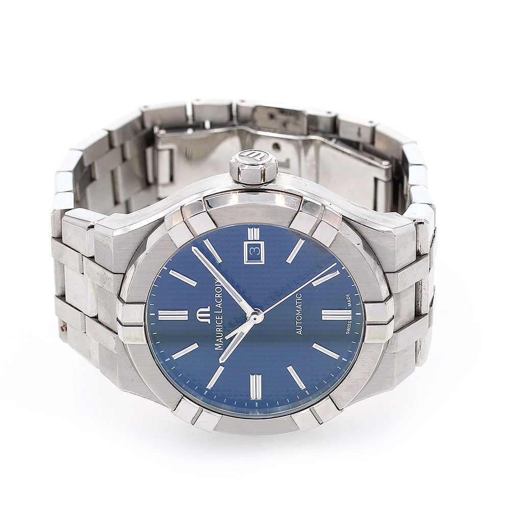 MAURICE LACROIX Icon automatic AI6008 Date black Dial Automatic Men's Watch_843410