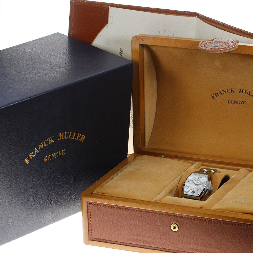 FRANCK MULLER Conquistador 8005SC Date Silver Dial Automatic Men's Watch_843429