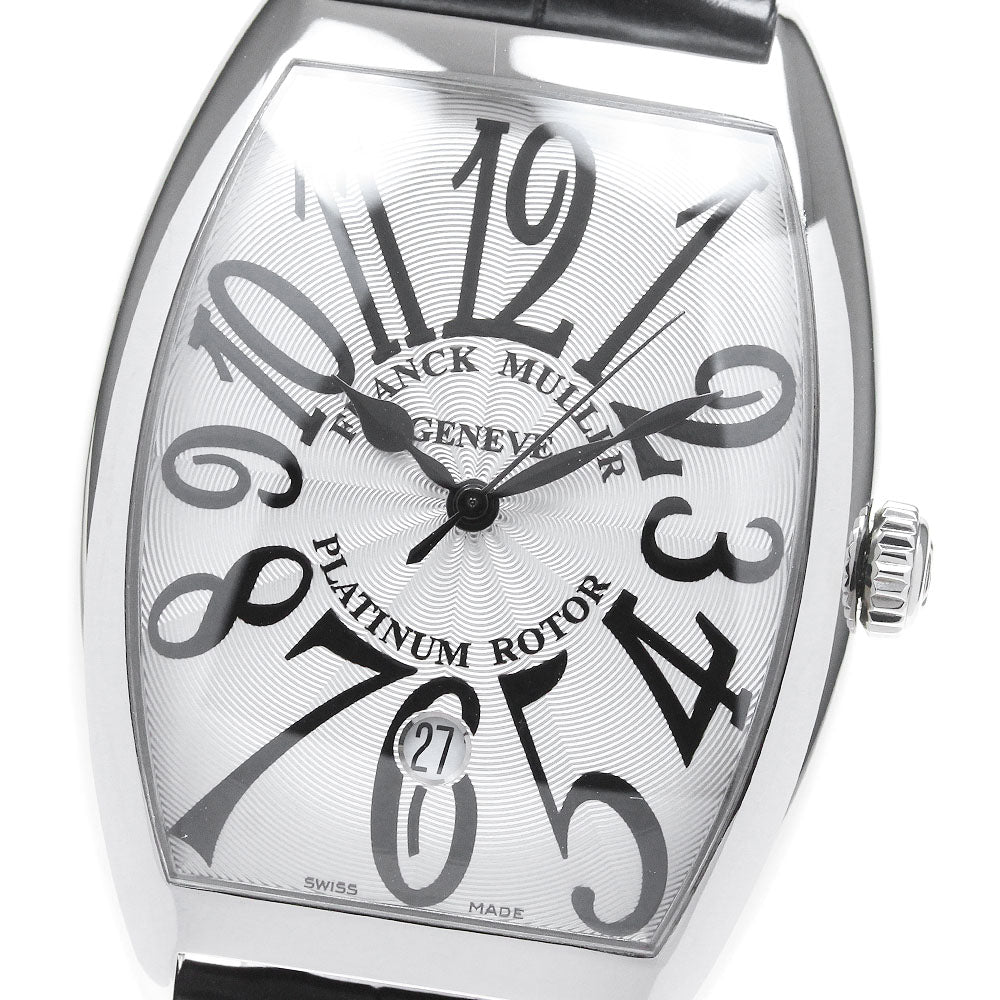 FRANCK MULLER Tonneau bex 6850BSCDTVA Silver Dial Automatic Men's Watch_843430