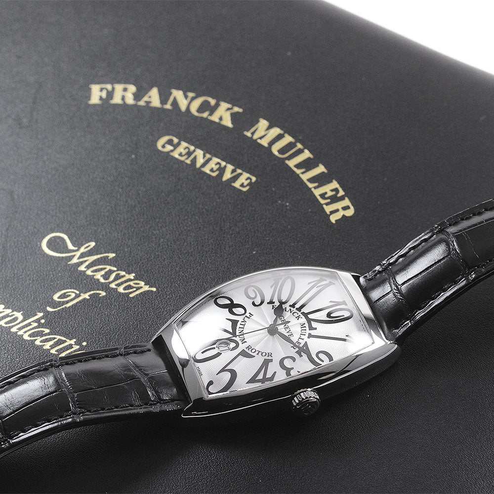 FRANCK MULLER Tonneau bex 6850BSCDTVA Silver Dial Automatic Men's Watch_843430