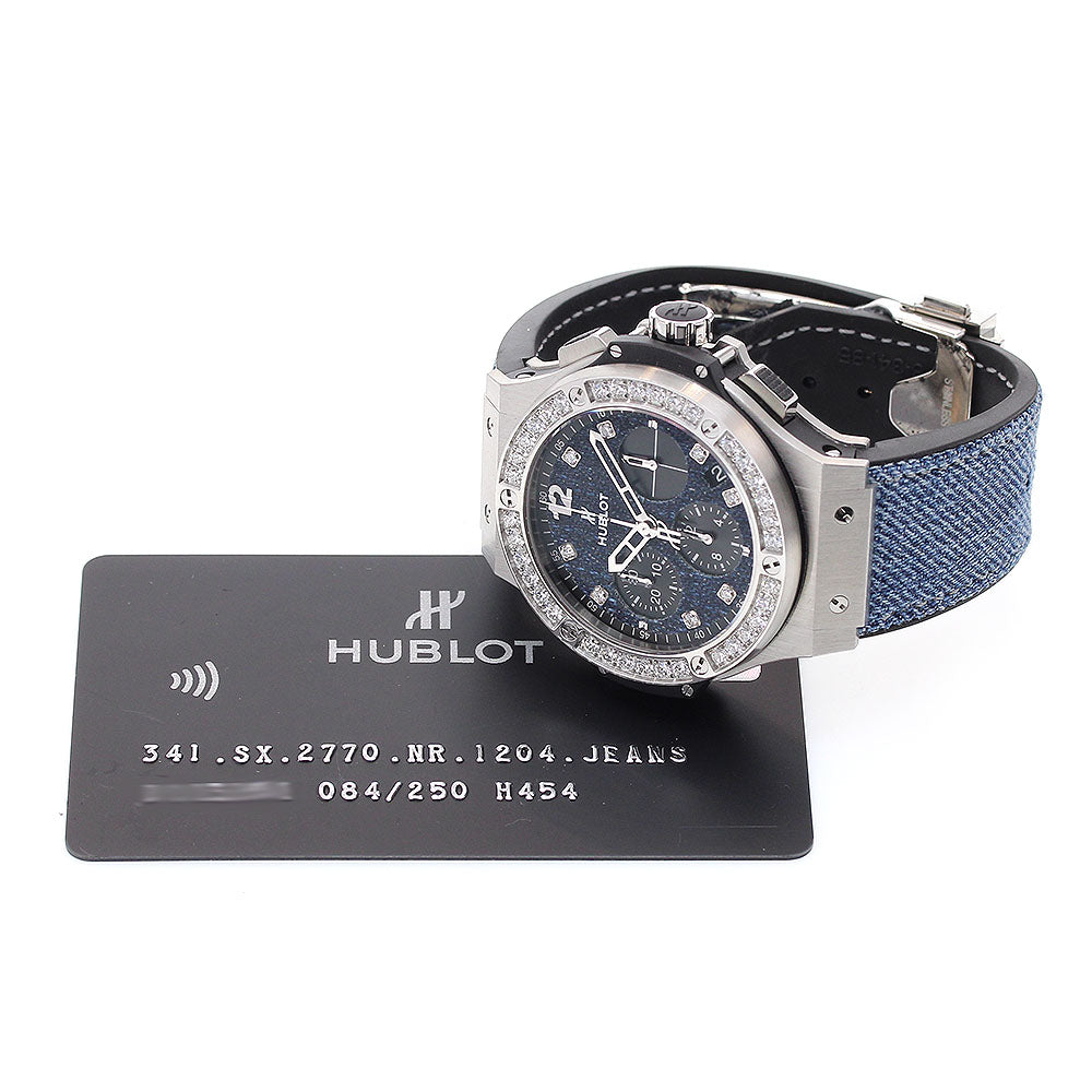 HUBLOT Big Bang Jeans Steel Diamond 341.SX.2770.NR.1204.JEANS AT Men's_843472