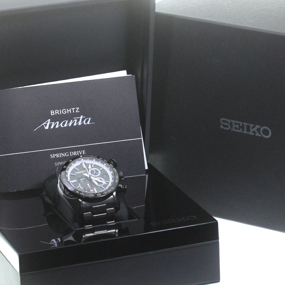 SEIKO Brights Ananta SAEA009 Chronograph Spring drive Men's Watch_843505