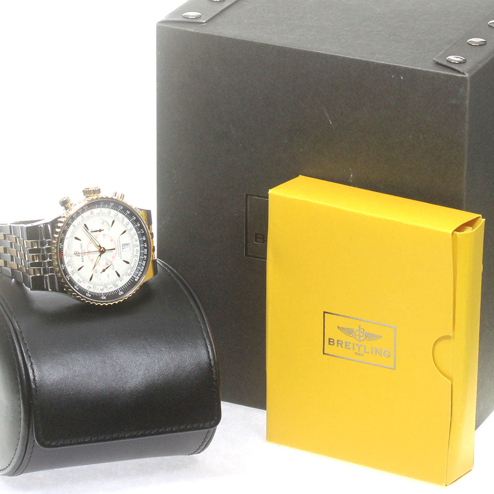 BREITLING Navitimer Montbrillant Legend A23350 K18PG Chronograph AT Men's_843508