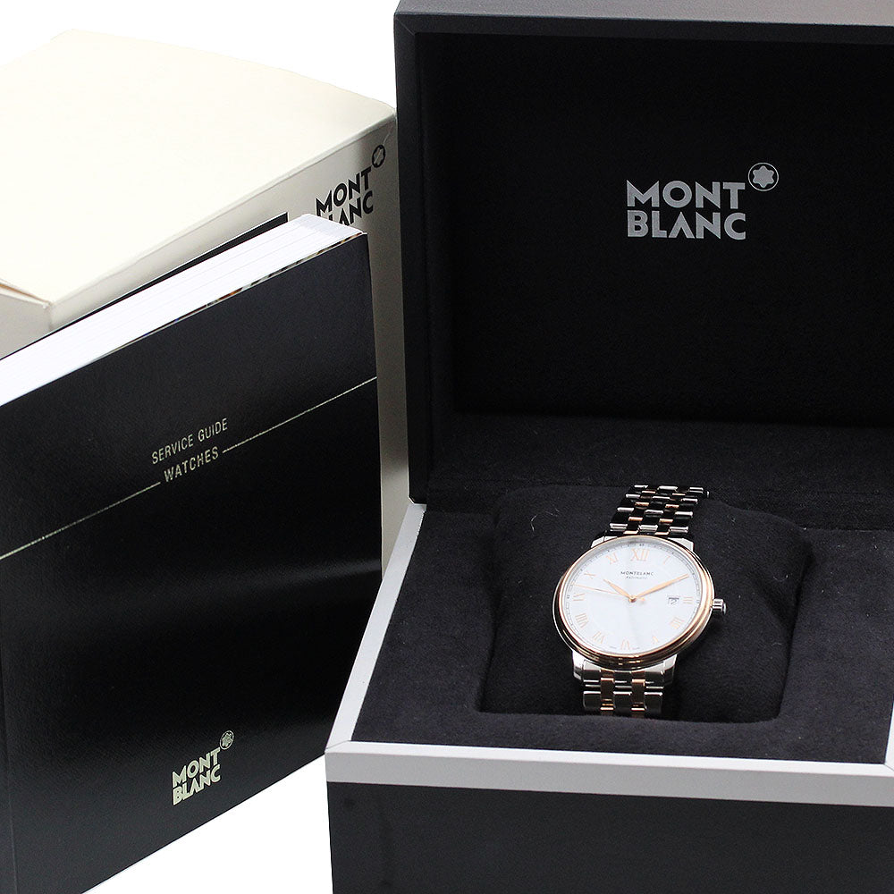 MONTBLANC Tradition MB114337 Date white Dial Automatic Men's Watch_843512