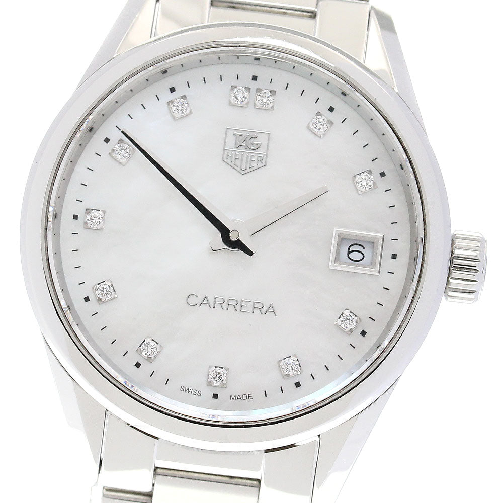TAG HEUER Carrera WAR1314.BA0778 12P diamond Quartz Ladies Watch_843513