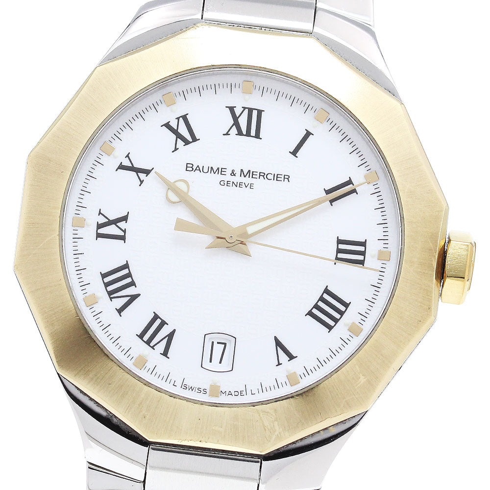 Baume & Mercier Riviera M0A08465/65581 White Dial Quartz Men's Watch_843517