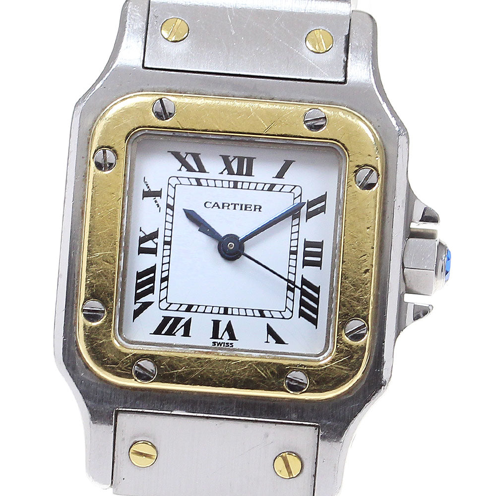 CARTIER Santos GalbeeSM white Dial Automatic Ladies Watch_843524