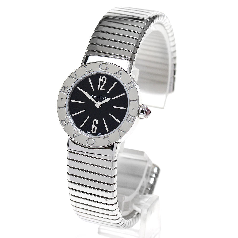 BVLGARI BVLGARI BVLGARI Tubogas BBL262TS Black Dial Quartz Ladies Watch_843556