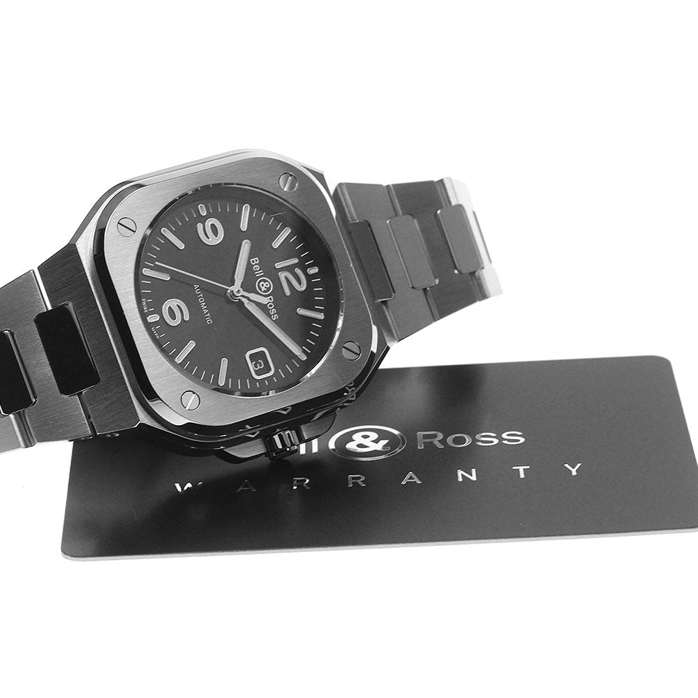 Bell＆Ross BR05 Black Steel BR05A-BL-ST/SST Date Automatic Men's Watch_843567