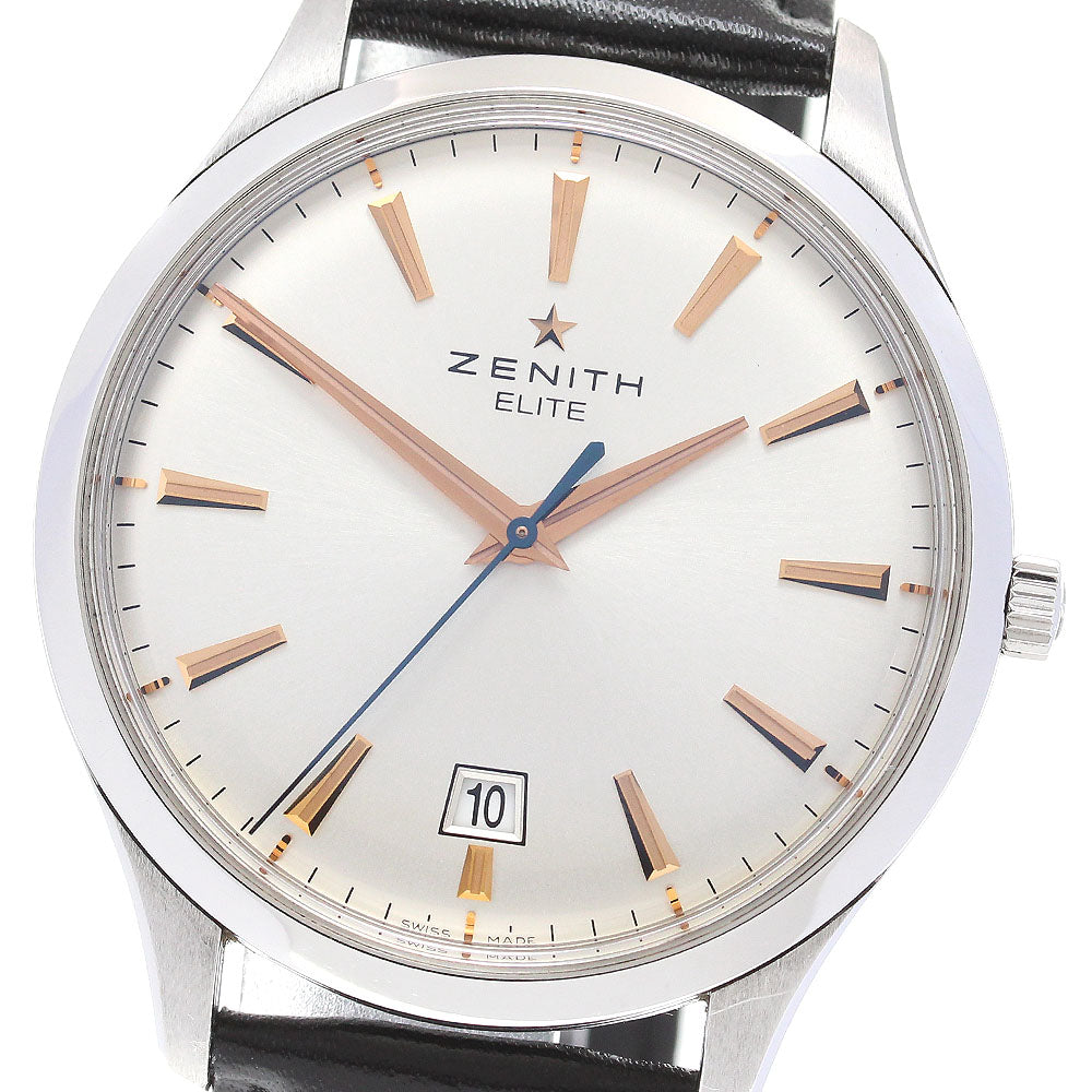 ZENITH Captain elite 03.2020.670 Date Silver Dial Automatic Men's Watch_843576