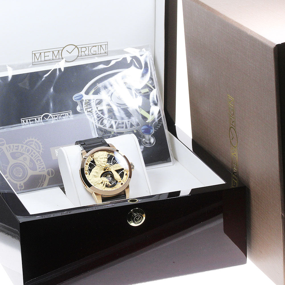 MEMORIGIN 4894379691381 Tourbillon gold Dial Hand Winding Men's Watch_843587