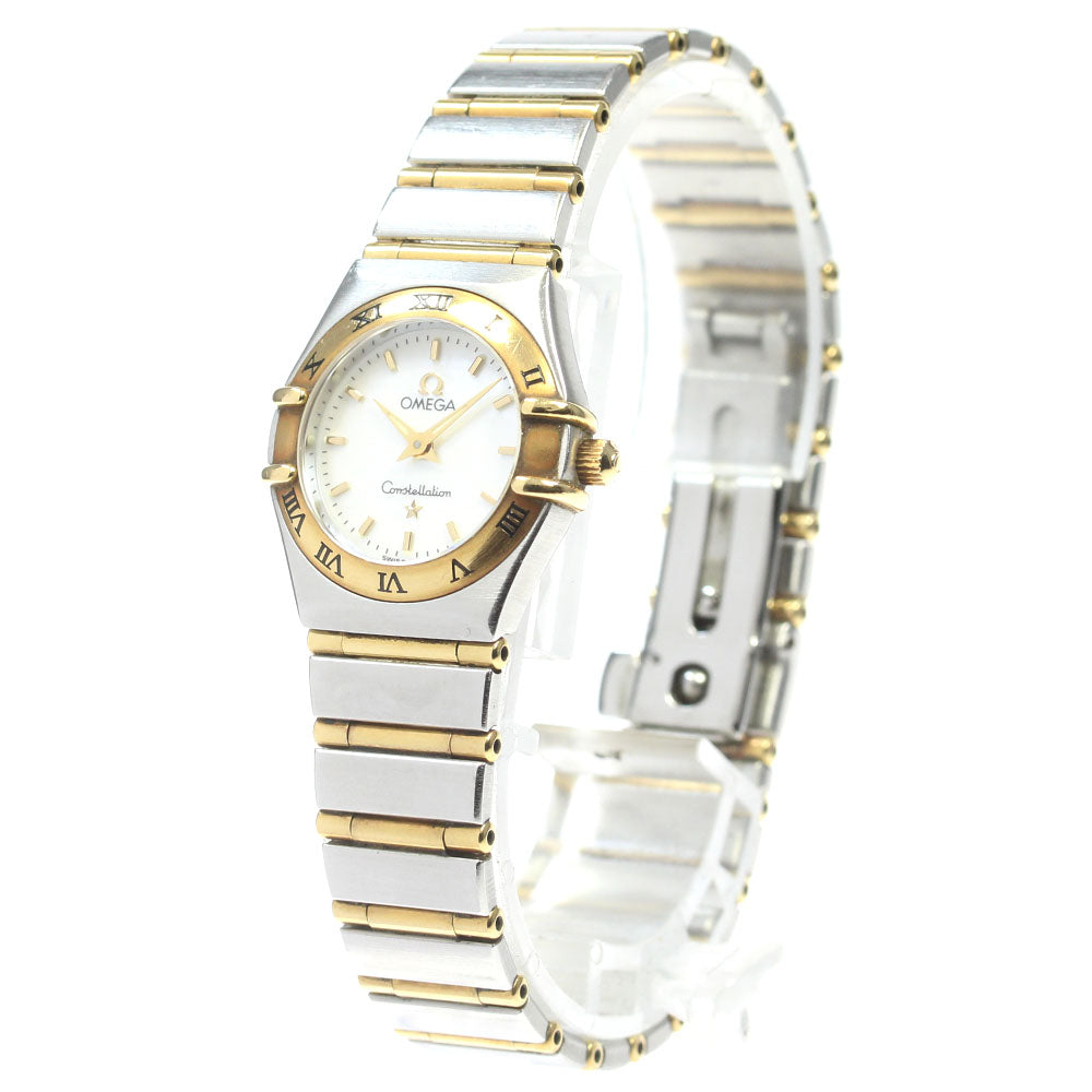 OMEGA Constellation Mini 1262.70 K18YGBezel Quartz Ladies Watch_843590