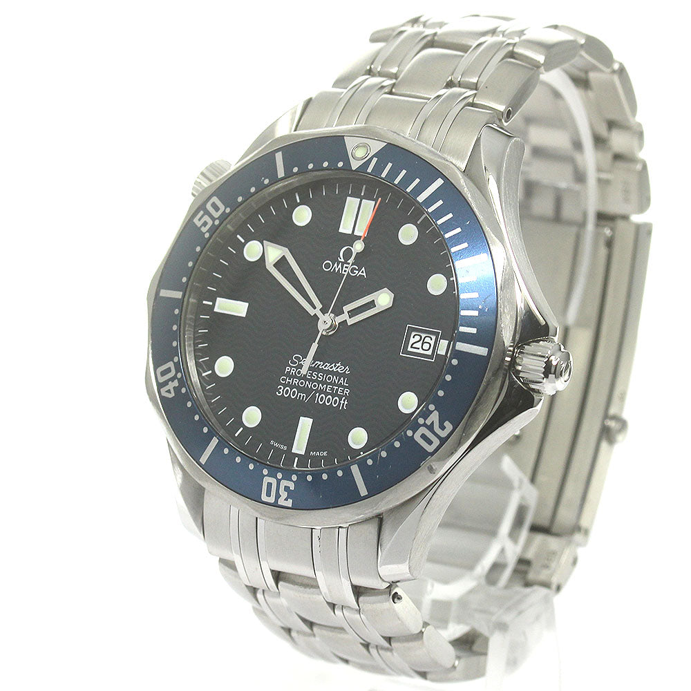 OMEGA Seamaster300 2531-80 Date Navy Dial Automatic Men's Watch_843598