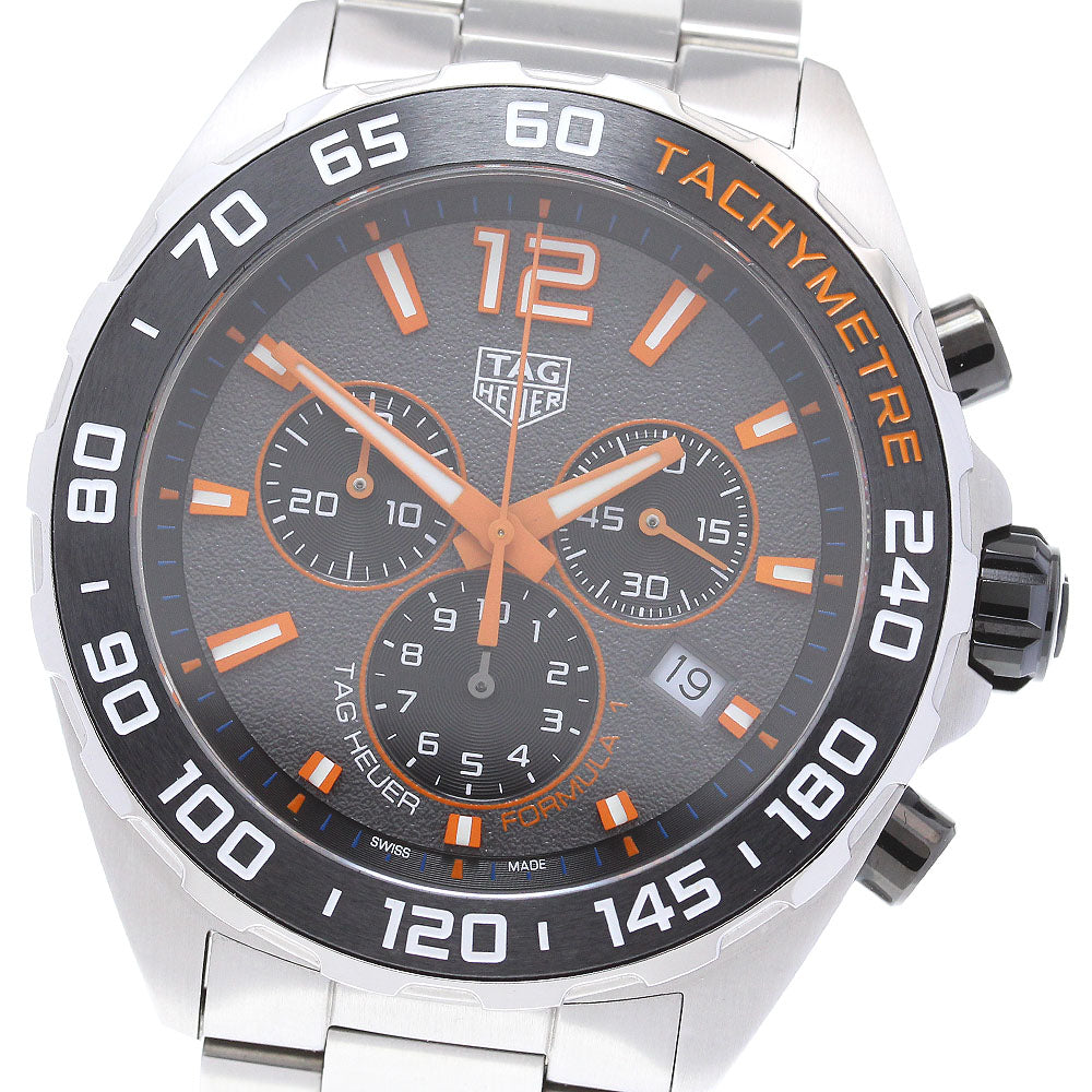 TAG HEUER Formula 1 CAZ101AF Chronograph gray Dial Quartz Men's Watch_843608